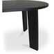 Delta 84 X 39.5 inch Black Outdoor Dining Table, Oval